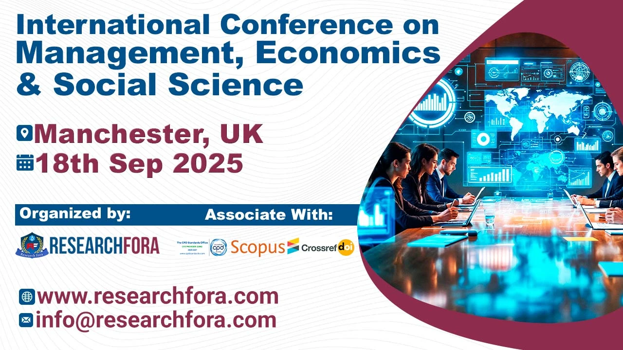 Management, Economics & Social Science Conference in UK
